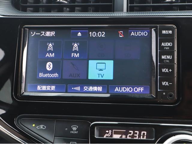 アクア Ｓスタイルブラック　純正ナビＴＶ全周囲カメラＢＴ　ＥＴＣ　Ｐスタート　ステアリモコン　前後パーキングセンサー　ＬＥＤライト　衝突軽減　補機バッテリー新品（30枚目）