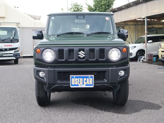 ジムニー ＸＣ　８インチナビＴＶハイマウントＢカメラＢＴ　Ｐスタート　ステアリモコン　リアＰセンサー　ＬＥＤライト　フォグ　アルミ　コーティング＆マット＆バイザー付（3枚目）