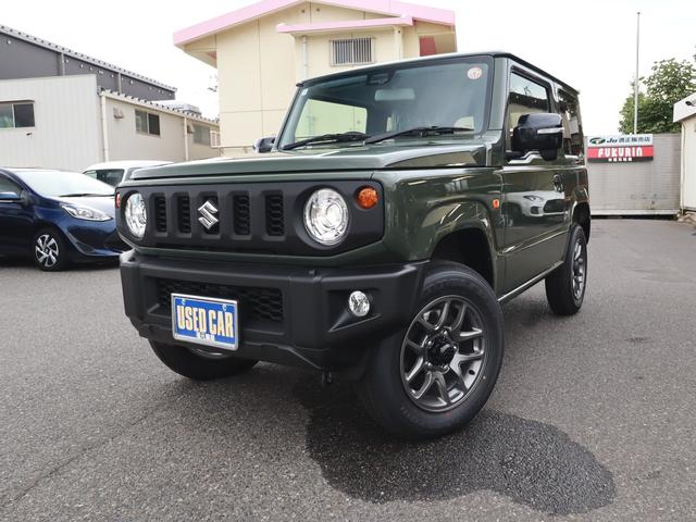 ジムニー ＸＣ　８インチナビＴＶハイマウントＢカメラＢＴ　Ｐスタート　ステアリモコン　リアＰセンサー　ＬＥＤライト　フォグ　アルミ　コーティング＆マット＆バイザー付（8枚目）