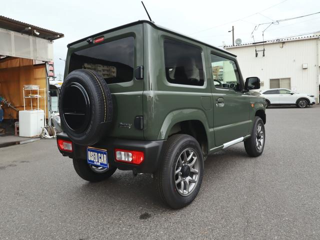 ジムニー ＸＣ　８インチナビＴＶハイマウントＢカメラＢＴ　Ｐスタート　ステアリモコン　リアＰセンサー　ＬＥＤライト　フォグ　アルミ　コーティング＆マット＆バイザー付（9枚目）