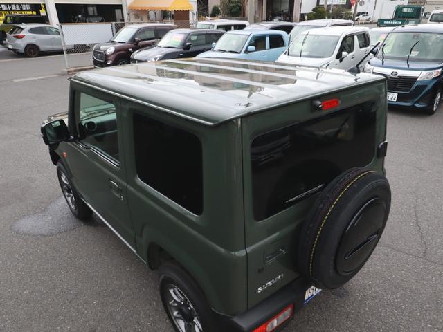 ジムニー ＸＣ　８インチナビＴＶハイマウントＢカメラＢＴ　Ｐスタート　ステアリモコン　リアＰセンサー　ＬＥＤライト　フォグ　アルミ　コーティング＆マット＆バイザー付（42枚目）