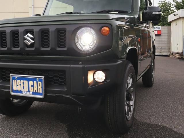 ジムニー ＸＣ　８インチナビＴＶハイマウントＢカメラＢＴ　Ｐスタート　ステアリモコン　リアＰセンサー　ＬＥＤライト　フォグ　アルミ　コーティング＆マット＆バイザー付（50枚目）