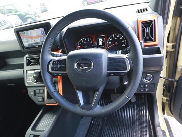 タフト G ナビフルセグTV後カメラBT ETC ステアリモコン シートヒーター スカイフィールトップ 前後Pセンサー LEDライト&フォグ バッテリー新品(15枚目)