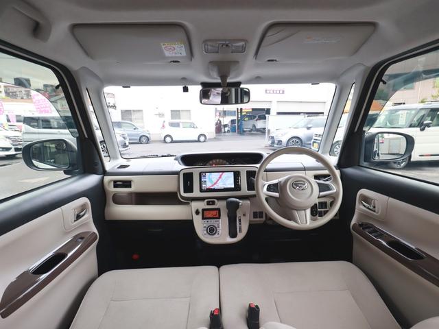 ムーヴキャンバス ＧメイクアップＶＳ　ＳＡＩＩＩ　ナビフルセグＴＶ全周囲カメラＢＴ　ＥＴＣ　Ｐスタート　両側電動スライド　ＬＥＤライト＆フォグ　タイヤ４本＆バッテリー新品（12枚目）