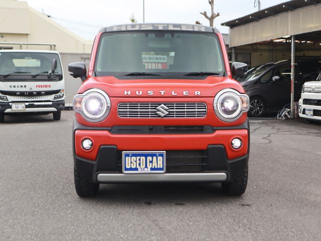 ハスラー ハイブリッドＸ　純正９インチナビＴＶ全周囲カメラＢＴ　ドラレコ前後　ＥＴＣ　リアＰセンサー　シートヒーター　ＬＥＤライト＆フォグ　アルミ　バッテリー新品（3枚目）