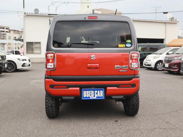 ハスラー ハイブリッドＸ　純正９インチナビＴＶ全周囲カメラＢＴ　ドラレコ前後　ＥＴＣ　リアＰセンサー　シートヒーター　ＬＥＤライト＆フォグ　アルミ　バッテリー新品（4枚目）