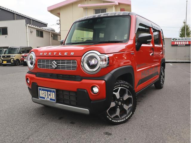 ハスラー ハイブリッドＸ　純正９インチナビＴＶ全周囲カメラＢＴ　ドラレコ前後　ＥＴＣ　リアＰセンサー　シートヒーター　ＬＥＤライト＆フォグ　アルミ　バッテリー新品（8枚目）