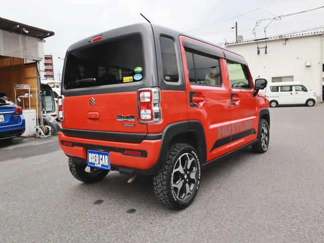 ハスラー ハイブリッドＸ　純正９インチナビＴＶ全周囲カメラＢＴ　ドラレコ前後　ＥＴＣ　リアＰセンサー　シートヒーター　ＬＥＤライト＆フォグ　アルミ　バッテリー新品（9枚目）