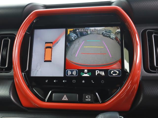 ハスラー ハイブリッドＸ　純正９インチナビＴＶ全周囲カメラＢＴ　ドラレコ前後　ＥＴＣ　リアＰセンサー　シートヒーター　ＬＥＤライト＆フォグ　アルミ　バッテリー新品（13枚目）