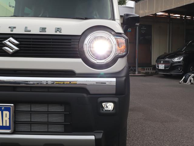 ハスラー タフワイルド 8インチナビTV後カメラBT Pスタート ステアリモコン LEDライト&フォグ リアPセンサー アルミ コーティング&マット&バイサー付(58枚目)