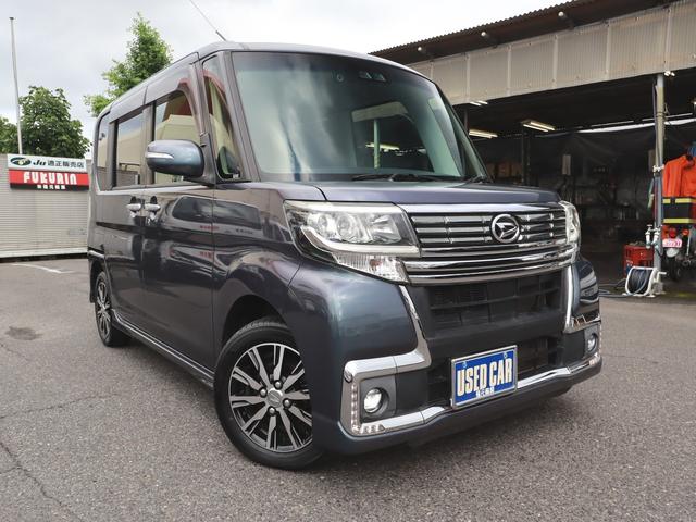 タント カスタムＸ　トップエディションＳＡＩＩＩ　ナビフルセグＴＶ後カメラＢＴ　ドラレコ　ＥＴＣ　Ｐスタート　電動スライド　ＬＥＤライト＆フォグ　バッテリー新品（7枚目）