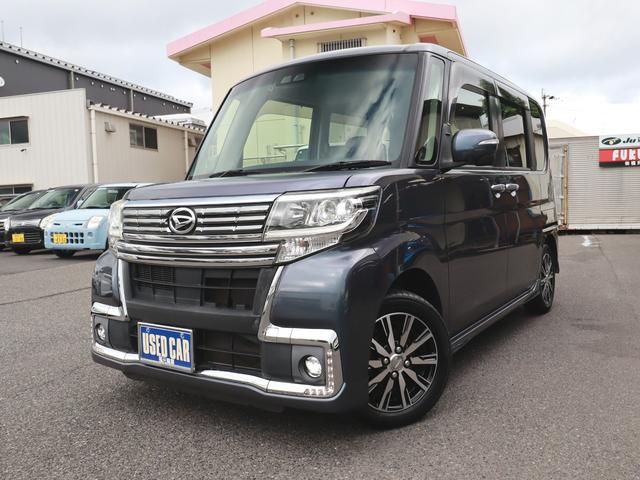 タント カスタムＸ　トップエディションＳＡＩＩＩ　ナビフルセグＴＶ後カメラＢＴ　ドラレコ　ＥＴＣ　Ｐスタート　電動スライド　ＬＥＤライト＆フォグ　バッテリー新品（8枚目）