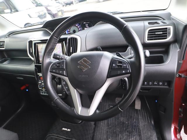 ソリオバンディット ハイブリッドＭＶ　８インチナビＴＶ全周カメラＢＴ　ＥＴＣ　両電スラ　Ｐスタート　シートヒーター　ＬＥＤライト＆フォグ　タイヤ２本＆補機バッテリー新品（15枚目）