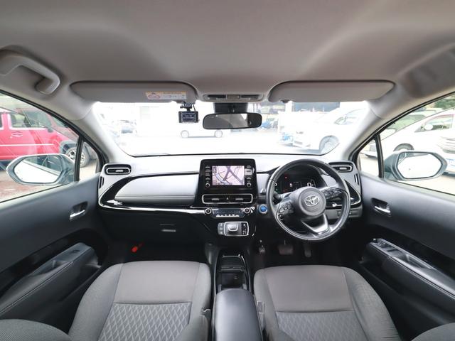 アクア G ナビ後カメラBT ドラレコ ETC2.0 Pスタート ステアリモコン 前後Pセンサー LEDライト レーダークルーズ 100V電源 補機バッテリー新品(12枚目)