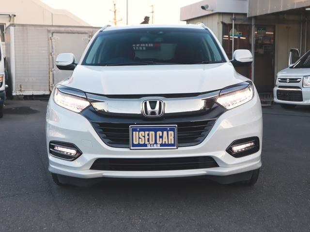 ヴェゼル ハイブリッドZ・ホンダセンシング 8インチナビTV後カメラBT ETC Pスタート パドルシフト レーダークルーズ シートヒーター LEDライト&フォグ(3枚目)