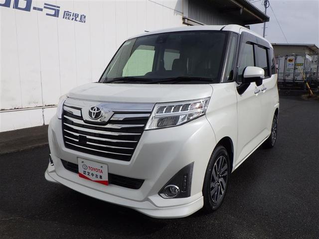 ルーミー カスタムG S 衝突軽減ブレーキシステム 地デジTV スマートキ- 整備記録簿 両側電動D イモビライザー ドラレコ付き LEDライト 1オナ Bモニター パワステ VSC クルコン DVD視聴 ETC ナビTV(15枚目)