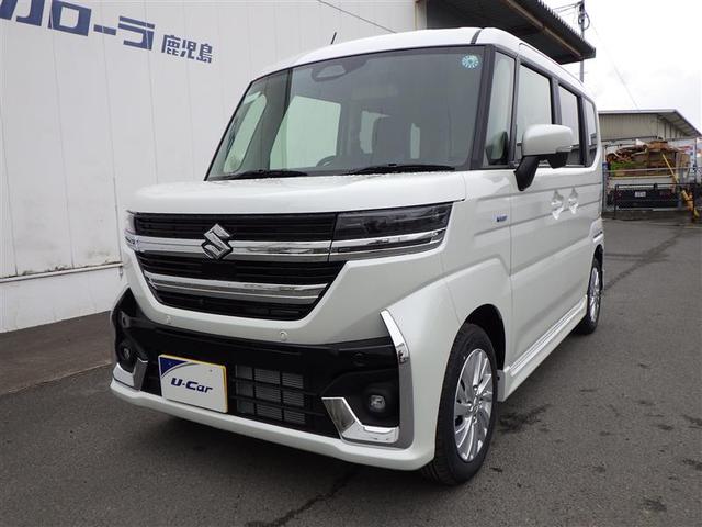 スペーシアカスタム ハイブリッドGS メディアプレイヤー接続 追突被害軽減ブレーキ 左側パワスラ イモビ ベンチS PS WエアB LEDランプ アルミホイル ESP エアバック メモリーナビ キーフリーキー ABS AAC バックカメラ(12枚目)