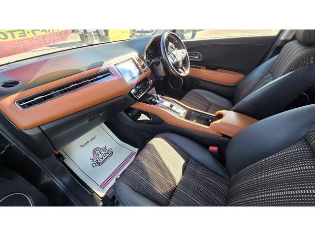 ヴェゼル ハイブリッドＺ・ホンダセンシング　純正８インチナビフルセグＴＶ　バックカメラ　ＥＴＣ　プッシュスタート（27枚目）