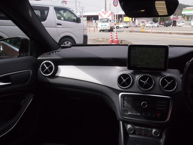 GLA180 レーダーセフティPKG 衝突警告 レーダークルコン 車線逸脱警告 ハーフレザーシート シートH 18インチAW 1.6ターボEG 純正HDDナビ フルセグTV Bカメラ パワーバックドア キセノン(24枚目)