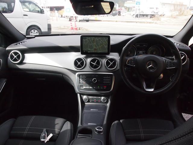 GLA180 レーダーセフティPKG 衝突警告 レーダークルコン 車線逸脱警告 ハーフレザーシート シートH 18インチAW 1.6ターボEG 純正HDDナビ フルセグTV Bカメラ パワーバックドア キセノン(25枚目)