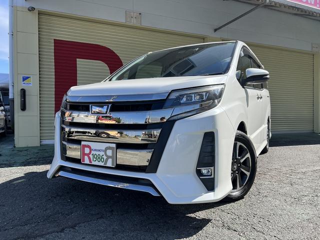 ノア Ｓｉ　ダブルバイビー　純正９型ナビ　フルセグ　全方位Ｍ　後席フリプダウン　ＥＴＣ　スマートキー　ＥＧプッシュ　両側電動スライドドア　後席ロールブラインド　ハーフレザーシート　ＬＥＤライト　衝突軽減　Ａハイビーム　１６ＡＷ（7枚目）