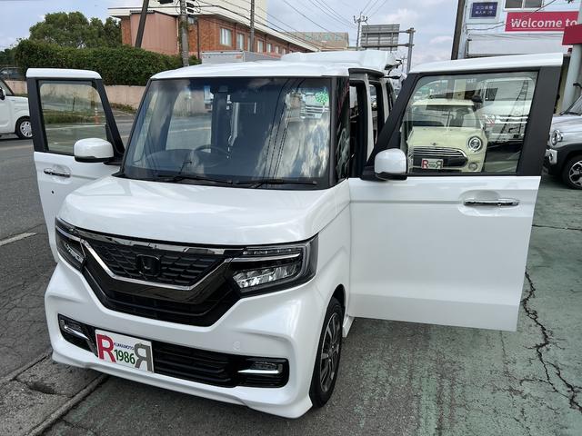 Ｎ－ＢＯＸカスタム Ｇ・Ｌホンダセンシング　純正８型インターナビ　フルセグＴＶ　ＤＶＤ　Ｂカメラ　アプルカプレイ　ＥＴＣ　スマートキー　ＥＧプッシュ　アイスト　左パワースライド　シートＨ　ＬＥＤライト　ＬＥＤフォグ　１４ＡＷ　衝突軽減　ドラレコ（18枚目）