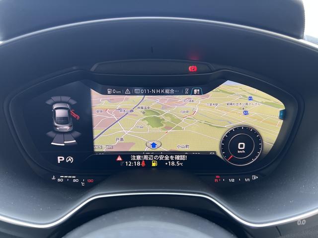 TTクーペ 2.0TFSI クワトロ SラインPKG 4WD 12.3型ナビ フルセグ Bカメラ ETC スマートキー アイスト クルコン ハーフレザーシート マトリクスLEDライト シーケンシャルウィンカー 社外19AW ダウンサス(5枚目)