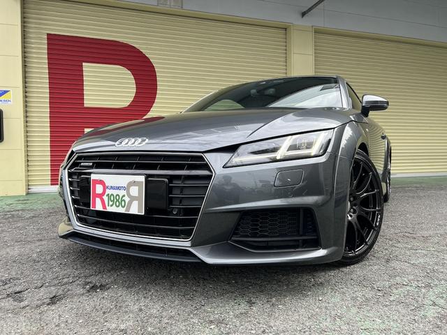 TTクーペ 2.0TFSI クワトロ SラインPKG 4WD 12.3型ナビ フルセグ Bカメラ ETC スマートキー アイスト クルコン ハーフレザーシート マトリクスLEDライト シーケンシャルウィンカー 社外19AW ダウンサス(6枚目)