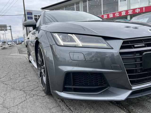 TTクーペ 2.0TFSI クワトロ SラインPKG 4WD 12.3型ナビ フルセグ Bカメラ ETC スマートキー アイスト クルコン ハーフレザーシート マトリクスLEDライト シーケンシャルウィンカー 社外19AW ダウンサス(11枚目)