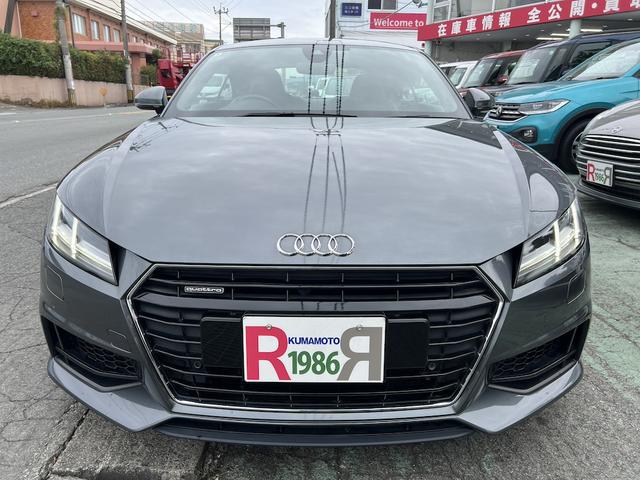TTクーペ 2.0TFSI クワトロ SラインPKG 4WD 12.3型ナビ フルセグ Bカメラ ETC スマートキー アイスト クルコン ハーフレザーシート マトリクスLEDライト シーケンシャルウィンカー 社外19AW ダウンサス(12枚目)