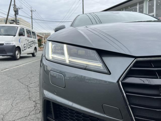 TTクーペ 2.0TFSI クワトロ SラインPKG 4WD 12.3型ナビ フルセグ Bカメラ ETC スマートキー アイスト クルコン ハーフレザーシート マトリクスLEDライト シーケンシャルウィンカー 社外19AW ダウンサス(14枚目)