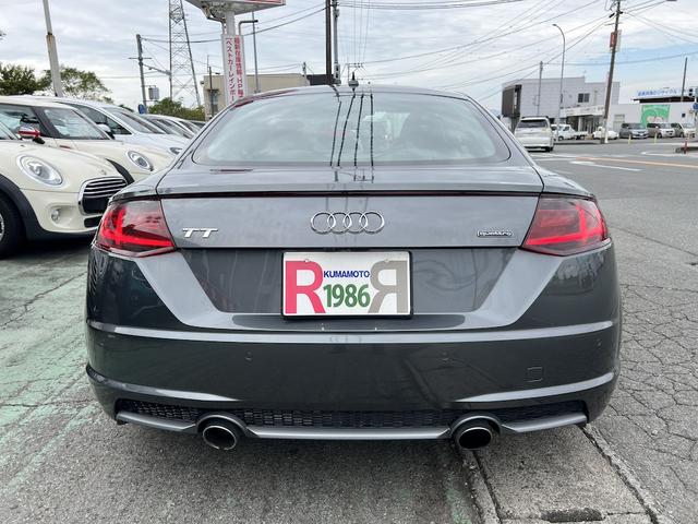 TTクーペ 2.0TFSI クワトロ SラインPKG 4WD 12.3型ナビ フルセグ Bカメラ ETC スマートキー アイスト クルコン ハーフレザーシート マトリクスLEDライト シーケンシャルウィンカー 社外19AW ダウンサス(15枚目)