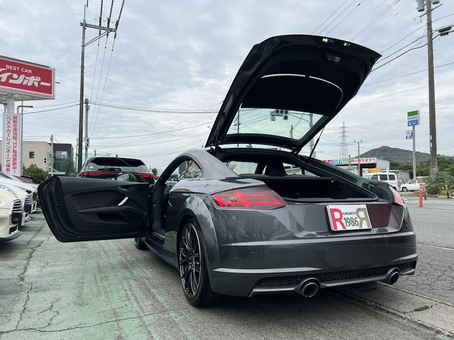 TTクーペ 2.0TFSI クワトロ SラインPKG 4WD 12.3型ナビ フルセグ Bカメラ ETC スマートキー アイスト クルコン ハーフレザーシート マトリクスLEDライト シーケンシャルウィンカー 社外19AW ダウンサス(17枚目)
