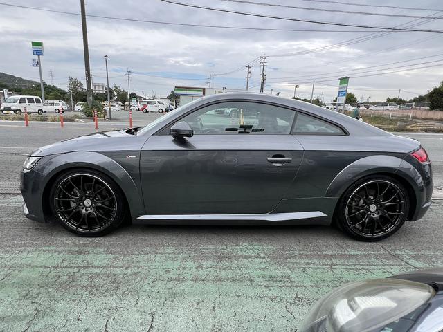 TTクーペ 2.0TFSI クワトロ SラインPKG 4WD 12.3型ナビ フルセグ Bカメラ ETC スマートキー アイスト クルコン ハーフレザーシート マトリクスLEDライト シーケンシャルウィンカー 社外19AW ダウンサス(18枚目)