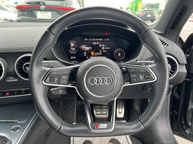 TTクーペ 2.0TFSI クワトロ SラインPKG 4WD 12.3型ナビ フルセグ Bカメラ ETC スマートキー アイスト クルコン ハーフレザーシート マトリクスLEDライト シーケンシャルウィンカー 社外19AW ダウンサス(36枚目)