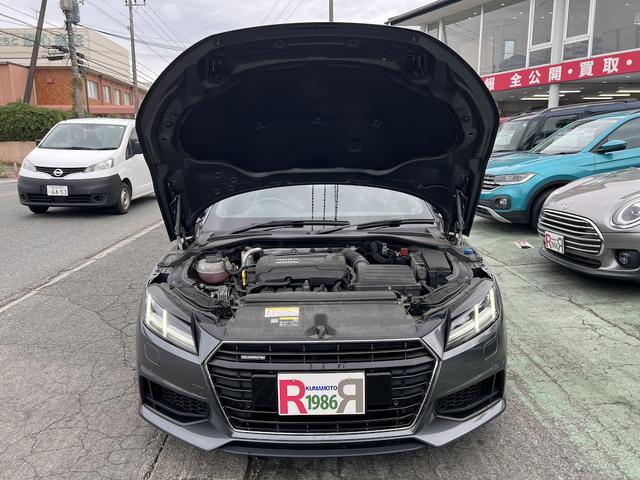 TTクーペ 2.0TFSI クワトロ SラインPKG 4WD 12.3型ナビ フルセグ Bカメラ ETC スマートキー アイスト クルコン ハーフレザーシート マトリクスLEDライト シーケンシャルウィンカー 社外19AW ダウンサス(41枚目)