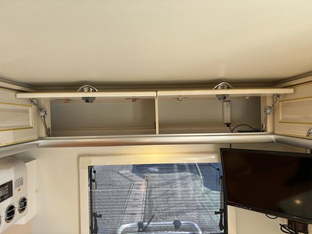 ハイゼットトラック JPスターHappy1+キャンピング・8ナンバー・4人乗り・4WD・ソーラーパネル・FFヒーター・シャワー・ギャレー・電動ステップ・電子レンジ・コンプレッサー式冷蔵庫・強化スプリング・ミラー型ドラレコ(35枚目)