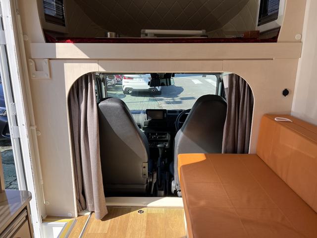 ハイゼットトラック JPスターHappy1+キャンピング・8ナンバー・4人乗り・4WD・ソーラーパネル・FFヒーター・シャワー・ギャレー・電動ステップ・電子レンジ・コンプレッサー式冷蔵庫・強化スプリング・ミラー型ドラレコ(44枚目)