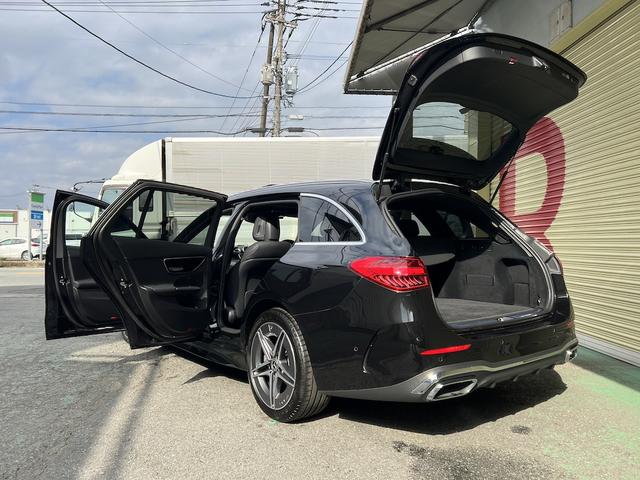 Ｃクラスステーションワゴン Ｃ２００ステーションワゴンアバンギャルドＡＭＧライＰ　１．５ターボＨＶ・サンルーフ・純正１１．９型ＨＤＤナビ・フルセグＴＶ・全方位カメ・ＥＴＣ・ヘッドアップディスプレイ・本革シート・シートＨ・パワーバックドア・ＡＭＧ１８ＡＷ・デジタルライト・ルーフレール（19枚目）