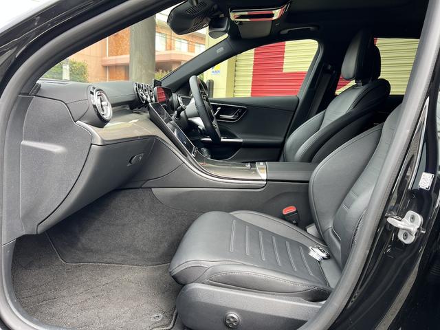 Ｃクラスステーションワゴン Ｃ２００ステーションワゴンアバンギャルドＡＭＧライＰ　１．５ターボＨＶ・サンルーフ・純正１１．９型ＨＤＤナビ・フルセグＴＶ・全方位カメ・ＥＴＣ・ヘッドアップディスプレイ・本革シート・シートＨ・パワーバックドア・ＡＭＧ１８ＡＷ・デジタルライト・ルーフレール（21枚目）