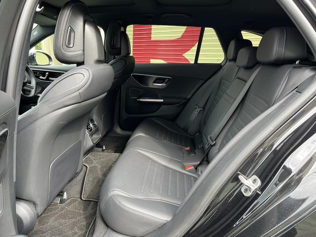 Ｃクラスステーションワゴン Ｃ２００ステーションワゴンアバンギャルドＡＭＧライＰ　１．５ターボＨＶ・サンルーフ・純正１１．９型ＨＤＤナビ・フルセグＴＶ・全方位カメ・ＥＴＣ・ヘッドアップディスプレイ・本革シート・シートＨ・パワーバックドア・ＡＭＧ１８ＡＷ・デジタルライト・ルーフレール（22枚目）