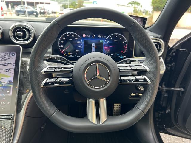 Ｃクラスステーションワゴン Ｃ２００ステーションワゴンアバンギャルドＡＭＧライＰ　１．５ターボＨＶ・サンルーフ・純正１１．９型ＨＤＤナビ・フルセグＴＶ・全方位カメ・ＥＴＣ・ヘッドアップディスプレイ・本革シート・シートＨ・パワーバックドア・ＡＭＧ１８ＡＷ・デジタルライト・ルーフレール（37枚目）