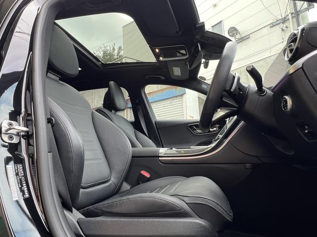 Ｃクラスステーションワゴン Ｃ２００ステーションワゴンアバンギャルドＡＭＧライＰ　１．５ターボＨＶ・サンルーフ・純正１１．９型ＨＤＤナビ・フルセグＴＶ・全方位カメ・ＥＴＣ・ヘッドアップディスプレイ・本革シート・シートＨ・パワーバックドア・ＡＭＧ１８ＡＷ・デジタルライト・ルーフレール（39枚目）