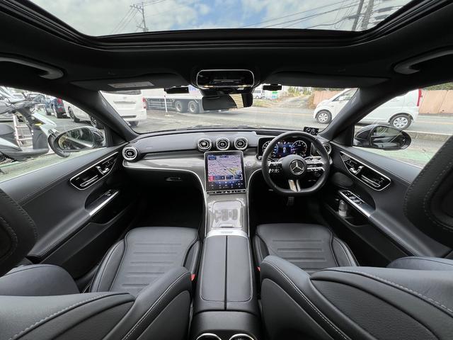 Ｃクラスステーションワゴン Ｃ２００ステーションワゴンアバンギャルドＡＭＧライＰ　１．５ターボＨＶ・サンルーフ・純正１１．９型ＨＤＤナビ・フルセグＴＶ・全方位カメ・ＥＴＣ・ヘッドアップディスプレイ・本革シート・シートＨ・パワーバックドア・ＡＭＧ１８ＡＷ・デジタルライト・ルーフレール（41枚目）
