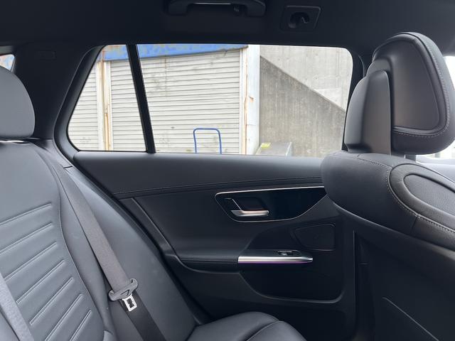 Ｃクラスステーションワゴン Ｃ２００ステーションワゴンアバンギャルドＡＭＧライＰ　１．５ターボＨＶ・サンルーフ・純正１１．９型ＨＤＤナビ・フルセグＴＶ・全方位カメ・ＥＴＣ・ヘッドアップディスプレイ・本革シート・シートＨ・パワーバックドア・ＡＭＧ１８ＡＷ・デジタルライト・ルーフレール（43枚目）