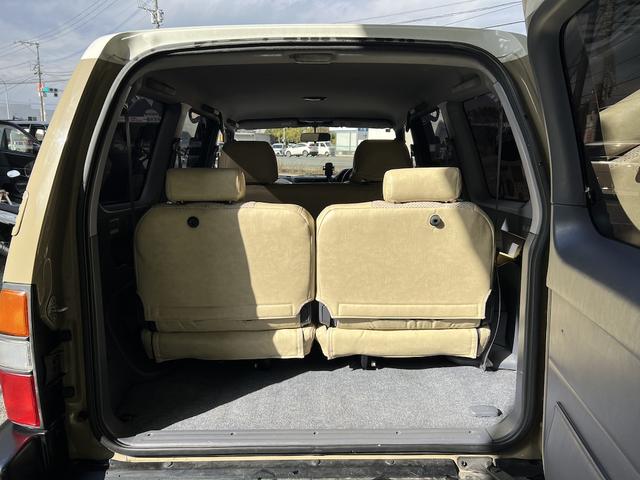 ランドクルーザープラド TX 3.0ディーゼルTB・8人乗・ナロボディー・フルタイム4WD・全塗装車・社外ナビ・フルセグ・Bカメラ・ETC・キーレス・リヤヒーター・ウッドコンビH・丸目フェイス・グリル・社外16AW・ホワイトレター(24枚目)