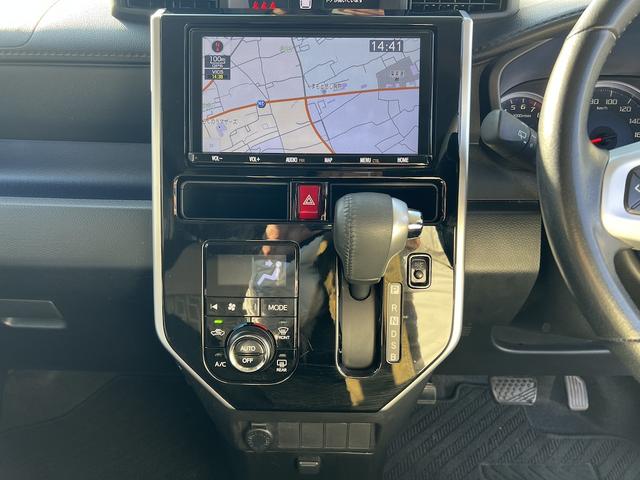 ルーミー カスタムG 純正9型SDナビ・フルセグTV・DVD再生・Bカメラ・ソナー・ETC・スマートキー・EGプッシュ・アイスト・両側電動スライド・LEDライト・LEDフォグ・純正14インチAW・衝突軽減・ロールブラインド(25枚目)