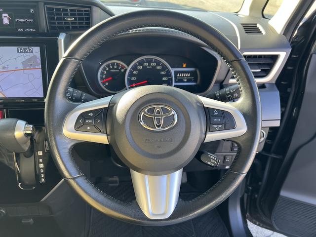 ルーミー カスタムG 純正9型SDナビ・フルセグTV・DVD再生・Bカメラ・ソナー・ETC・スマートキー・EGプッシュ・アイスト・両側電動スライド・LEDライト・LEDフォグ・純正14インチAW・衝突軽減・ロールブラインド(34枚目)