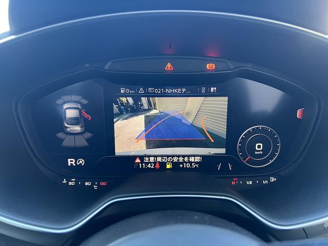 TTクーペ 2.0TFSI 2.0ターボ・12.3型ナビ・フルセグ・DVD・Bカメラ・ソナー・ETC・スマートキー・パドルシフト・クルコン・LEDライト・フォグ・18AW・ドラレコ・パドルシフト・逸脱抑制・ブラインドスポットM(5枚目)