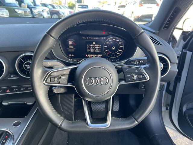 TTクーペ 2.0TFSI 2.0ターボ・12.3型ナビ・フルセグ・DVD・Bカメラ・ソナー・ETC・スマートキー・パドルシフト・クルコン・LEDライト・フォグ・18AW・ドラレコ・パドルシフト・逸脱抑制・ブラインドスポットM(35枚目)